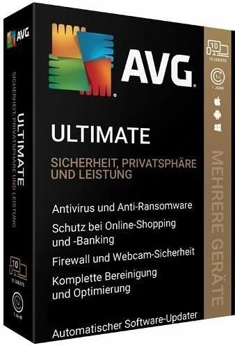 AVG Ultimate (10 Device - 2 Jahre) ESD